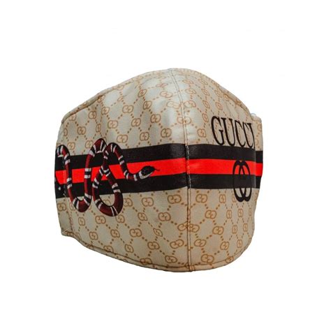 gucci snake face mask